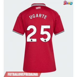 Lacne Ženy Futbalové dres Manchester United Manuel Ugarte #25 2026-27 Krátky Rukáv - Domáci